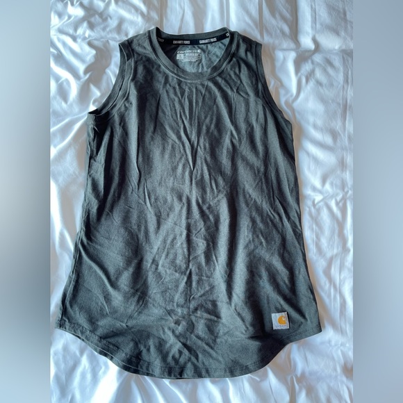 Brand new Carhartt women’s forced relaxed fit mid weight tank - Picture 2 of 4